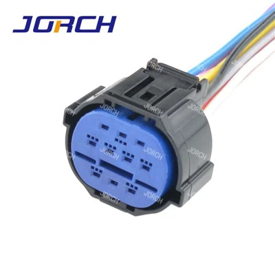 DJ7102-2.3-21 10 Pin-waterdichte automatische kabelboomconnector met aansluitingen HP406-10021