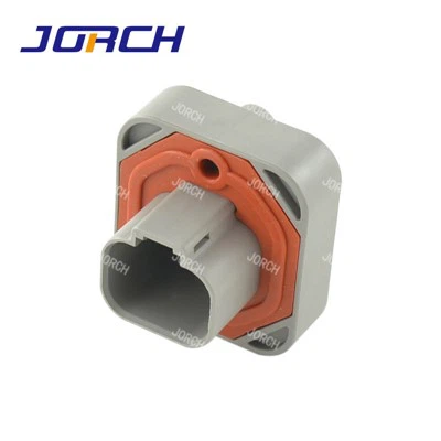 DT15-4P 4-pins connector Socket printplaat Waterdichte PCB Rechte auto-headers DT15-4P